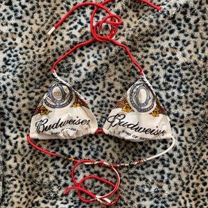 Vintage Budweiser Bathing Suit Top